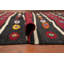 Tapis rayé en laine 6 x 10