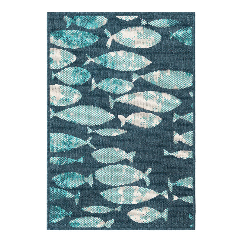 Tapis d'extérieur intérieur / extérieur Coastal, Rectangle 2 pi x 3 pi 1 po
