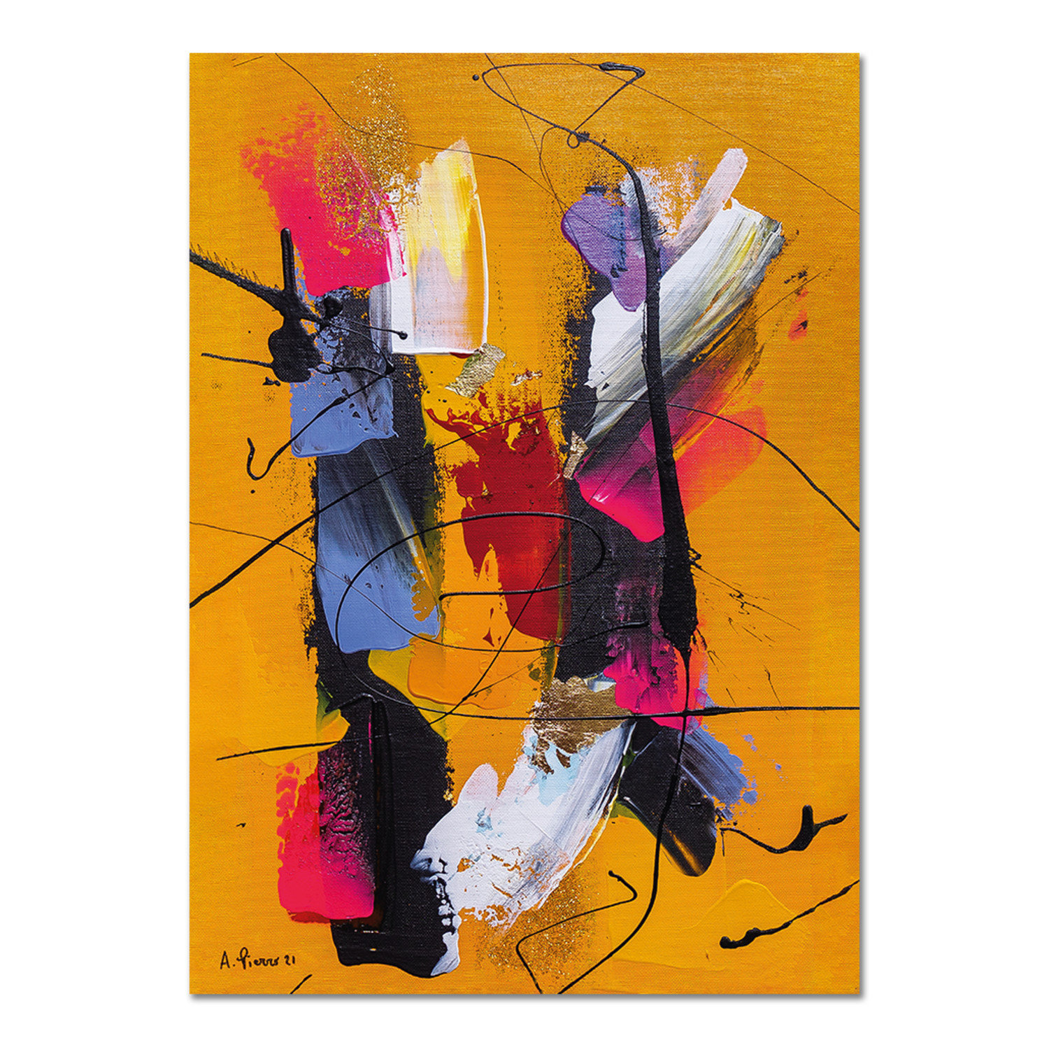 Ivy Bronx - Quadro - Alfredo Pierro - Conflitto - Tela Canvas