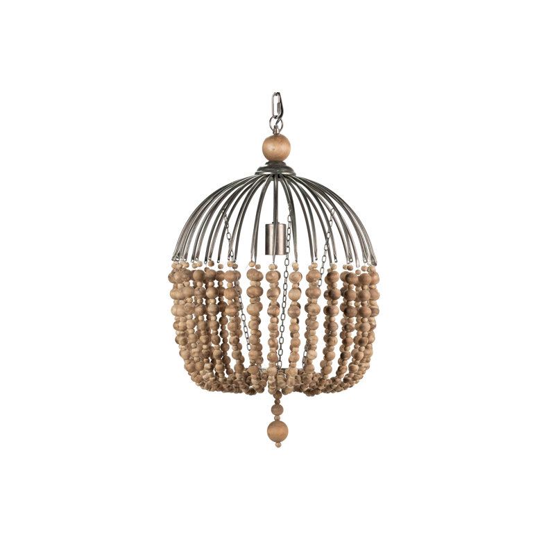 1 - Light Natural Unique/Statement Pendant