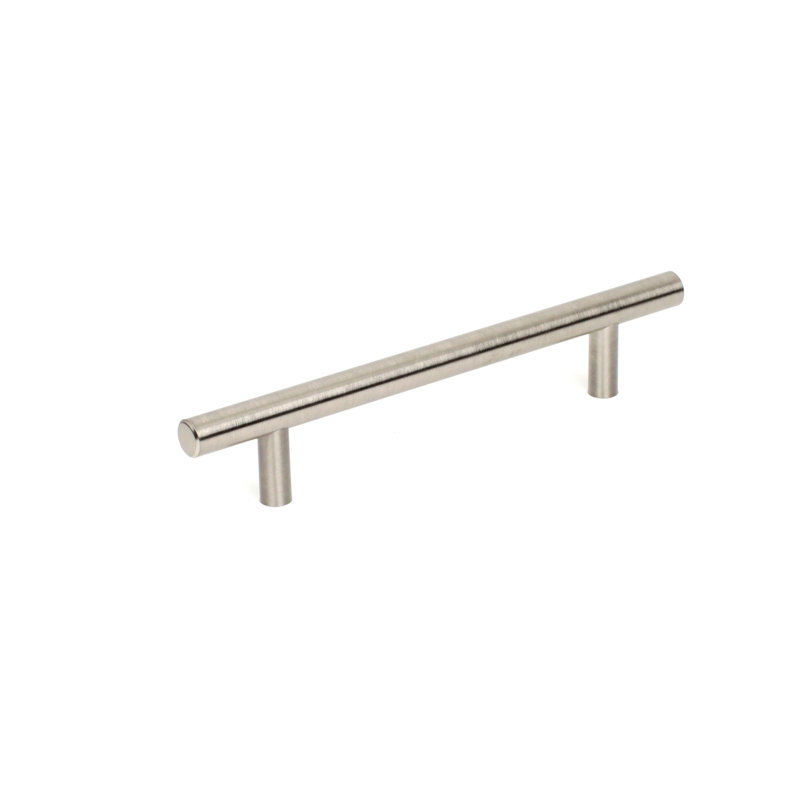 Satin Nickel 5-Inch Bar Pull with Mounting Hardware