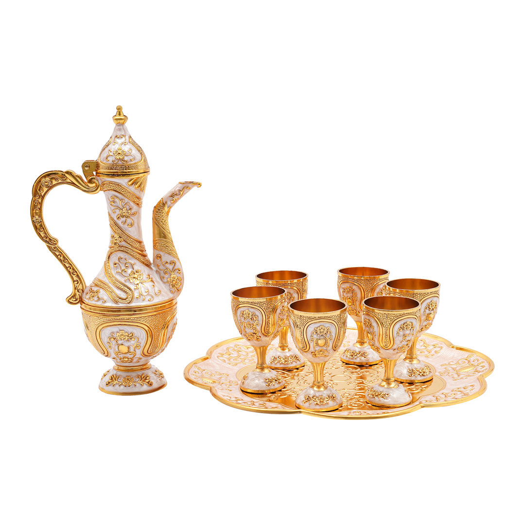 Kaeo 7.4Oz Teapot Set House of Hampton® 