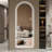 Freestanding LED Full-length Mirror with Front and Backlight