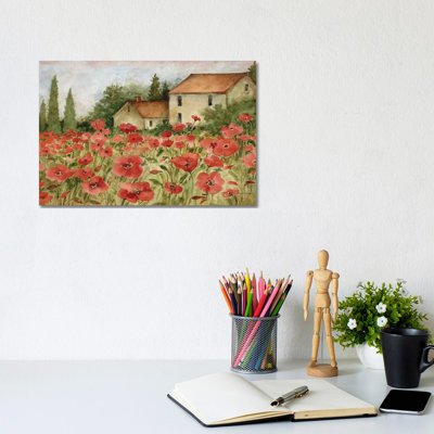 Tuscan Landscape-Horiztonal- Gallery-Wrapped Canvas Giclée