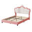 PU Upholstered Bed with Adjustable Headboard-823842100