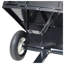Chariot à benne en acier avec capacité de 750 lb et lit de 22 pieds cubes