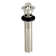 Lift and Turn 1.5" Lift and Turn Bathroom Sink Drain with Overflow