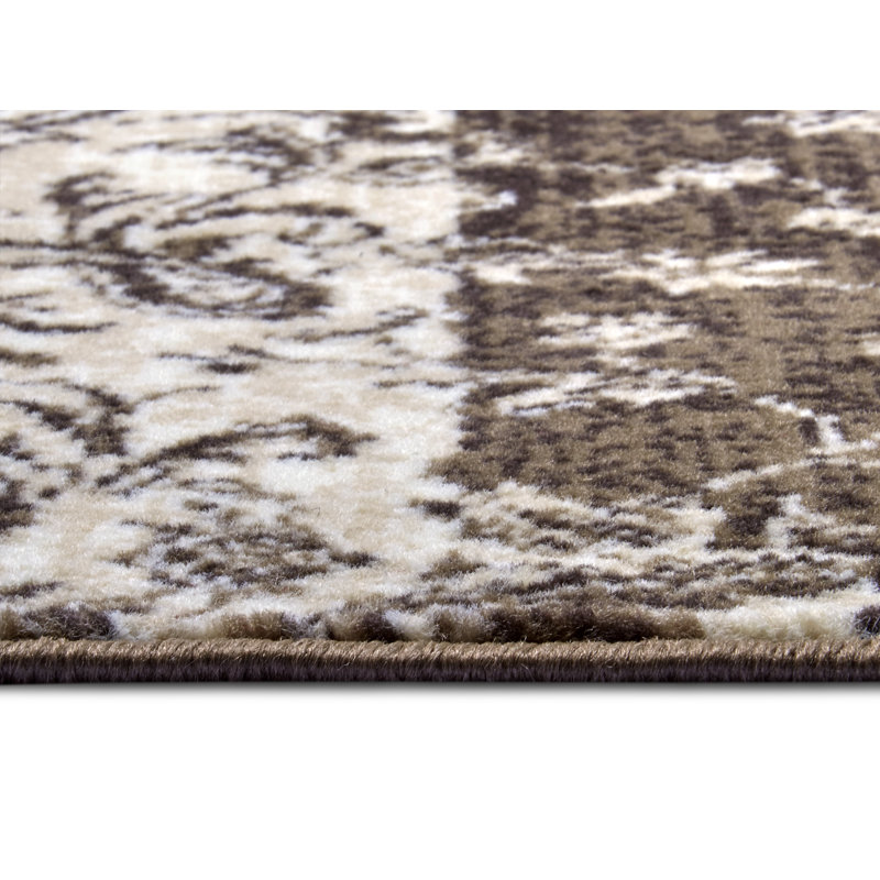 Flatweave Taupe Rug, Rectangle 200 x 290cm