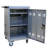 30+2Bay Mobile School Charging Cart Station for Chromebook, Tablet and Laptop Computer with Power Strip Included, Assembly Required-SILVER