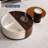 Modern Rotating Round Storage Coffee Table Set