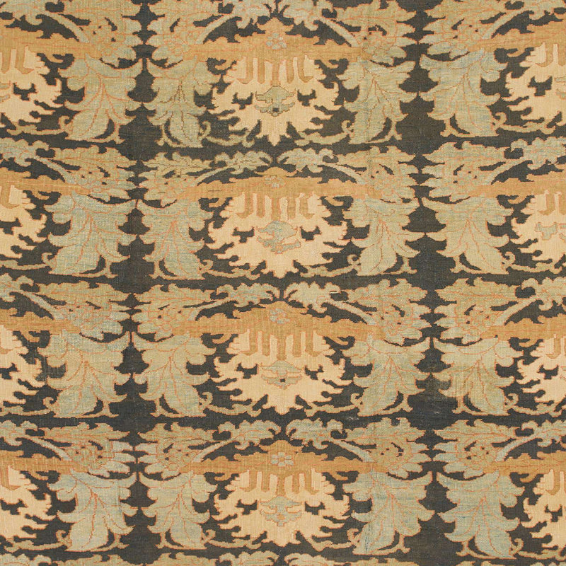 Tapis abstrait moderne 1229, Carré 3 pi