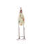 Statue de jardin en forme de coq en métal pour l'intérieur et l'extérieur avec pieds en U-24256542