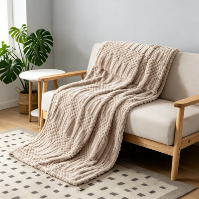 Molleton doux et moelleux, design bohémien esthétique, couverture d'automne décorative moelleuse pour canapé, canapé, fauteuil, lit, salon et chambre à coucher, utilisation toutes saisons