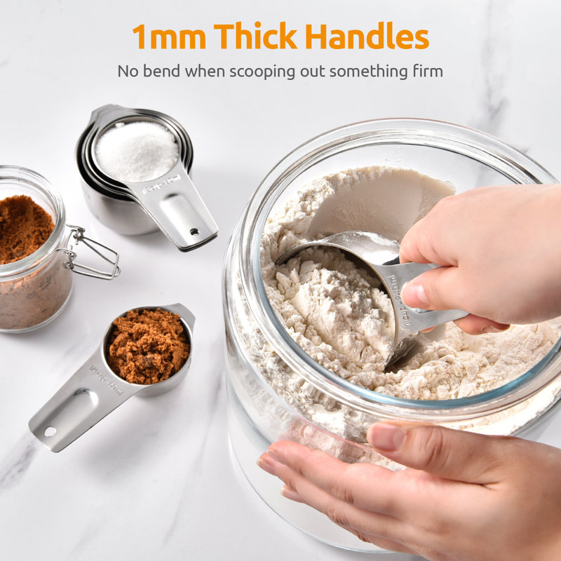 Ensemble de 7 tasses à mesurer en métal U-Taste