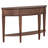Modern Curved Console Table Sofa Table With 3 Drawers And 1 Shelf For Hallway, Entryway, Living Room-613413922