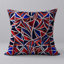 Abstract Reversible Throw Pillow
