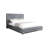 Goy Bed, Low Profile, Button Tufted,  Velvet Upholstery-114018895-114018897