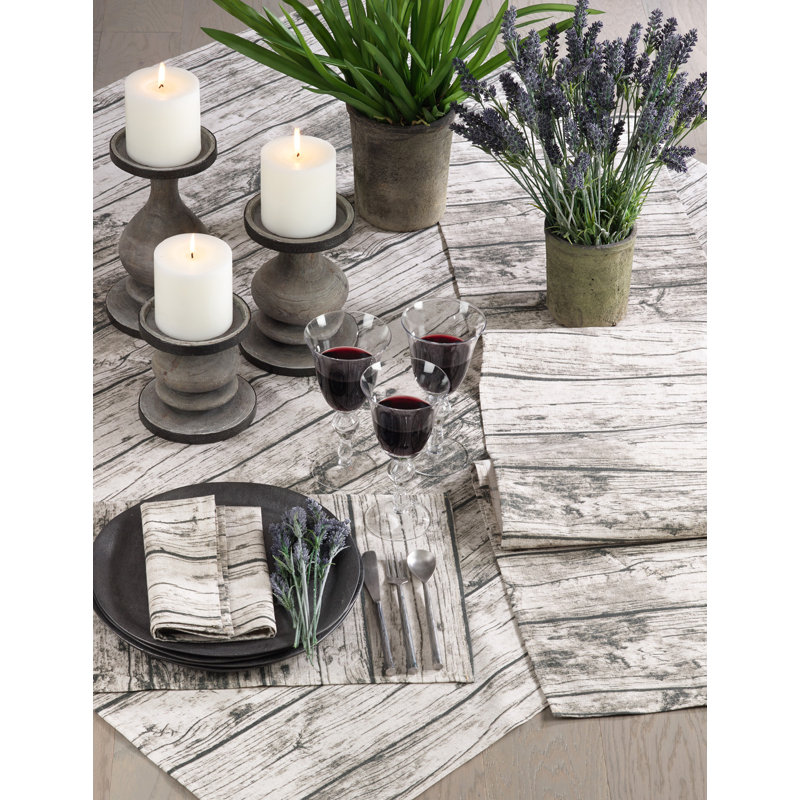 Winterburn Cotton Striped Rectangle Placemat