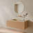 Badeloft 23.6" x 16.5" Stainless Steel Undermount Bathroom Sink ES-UB-04-L-BG in Brushed Gold-99358761