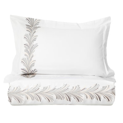 Ava 100% Cotton Embroidery Duvet Cover Set
