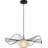 1 - Light Black Single Pendant
