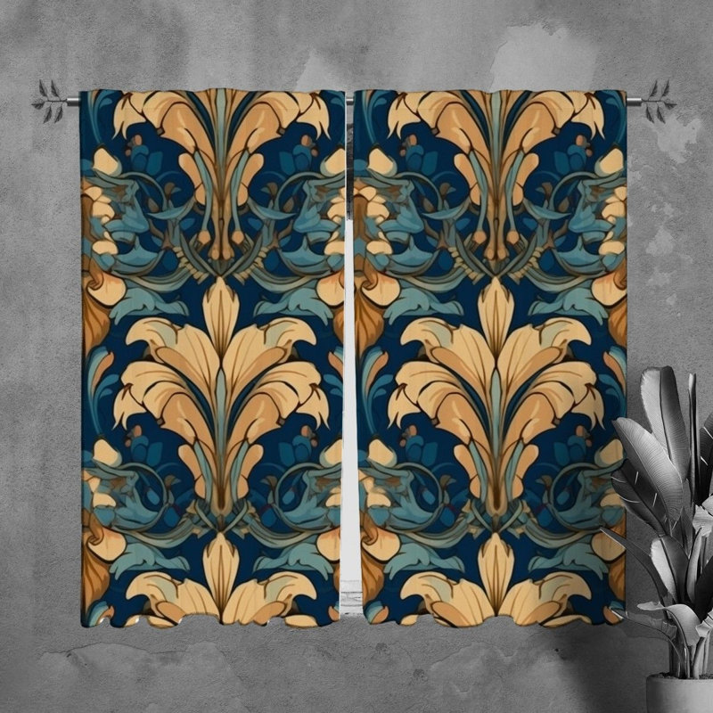 Vearl Room Darkening Curtain Pair, 20" W x 61" L