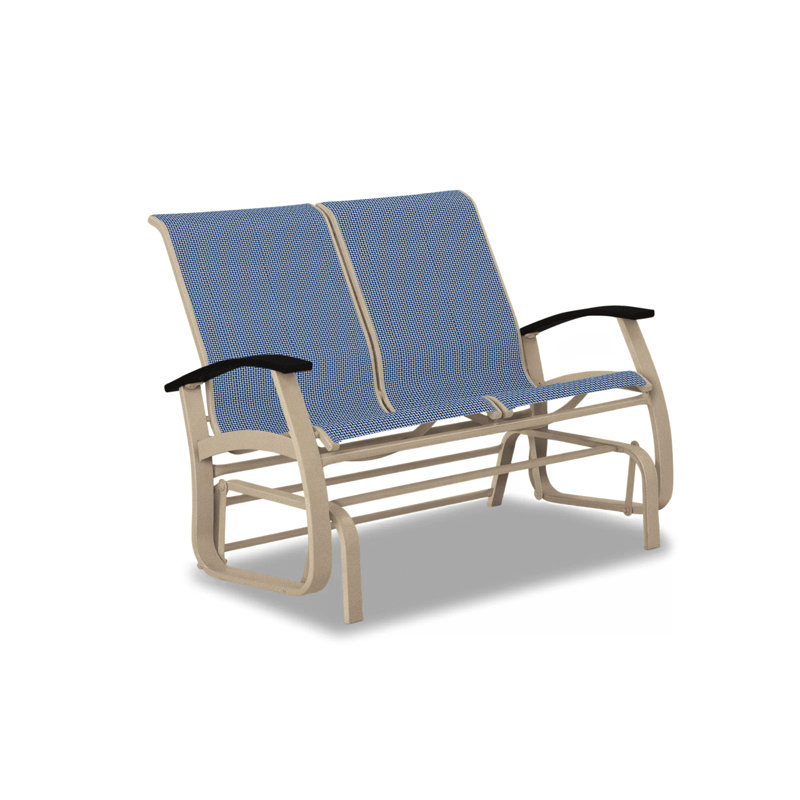 Banc oscillant Askar, Brise, Noir P70, Bois de plage texturé