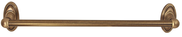 Classic Traditional Towel Bar, Antique English Matte, 3.0625" H x 13.75" L x 3" D