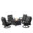 Desaray 4 - Person Patio Conversation Set with Cushions-1415169155