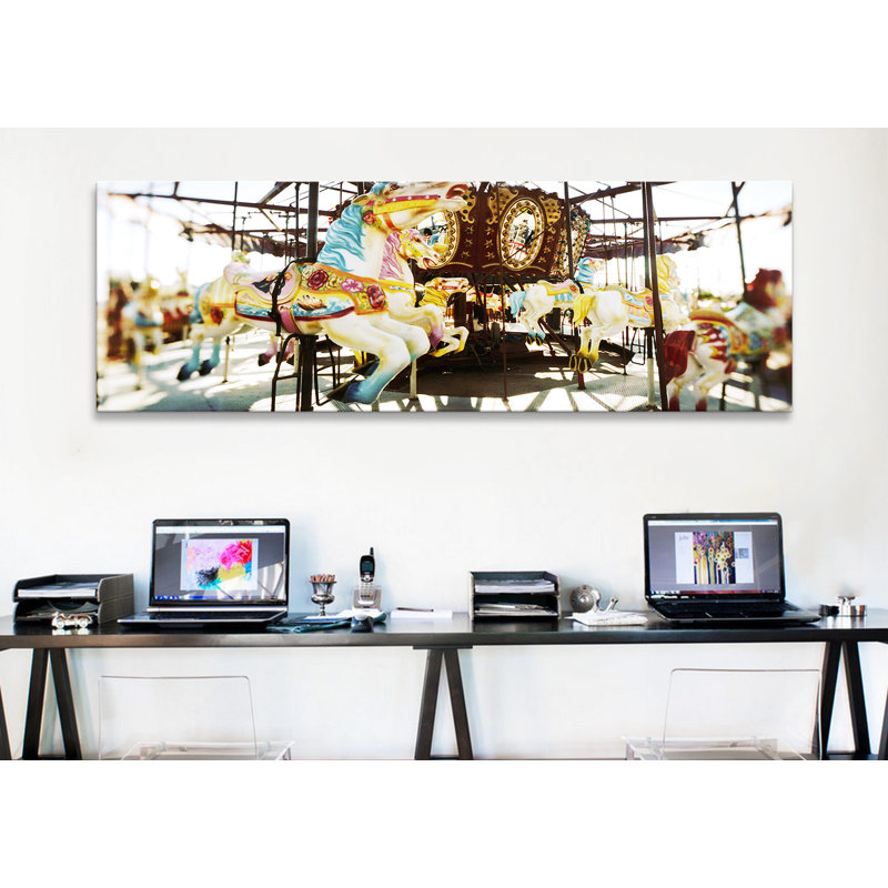 « coney island, brooklyn, new york city », reproduction de photo sur toile, H 16 po x l 48 po x P 1,5 po