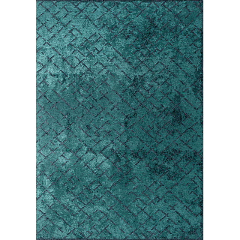 Contemporain abstrait géométrique, Carré 9 pi