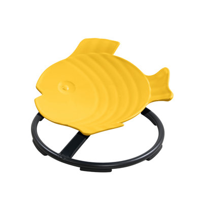 Sensory Spinning Chair for Kids with Autism & ADHD, Swivel Chair for Indoor/Outdoor Use, Sit and Spin Toys, Fish-Shaped Sensory Chairs for Autistic Children, Training Body Coordination
