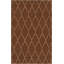 Gates Wool Geometric Area Rug in Brown-508236424