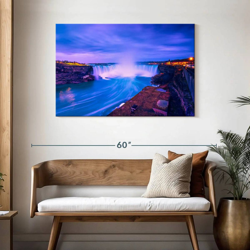 Alvord Sunrise At Niagara Falls, H 30 po x l 45 po