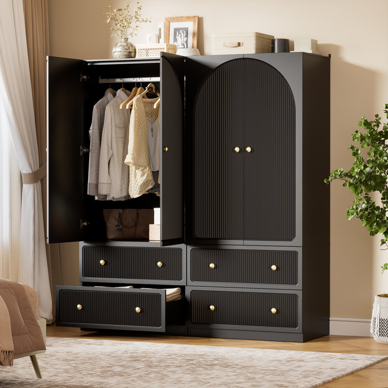 Armoire-penderie Armoire, Black