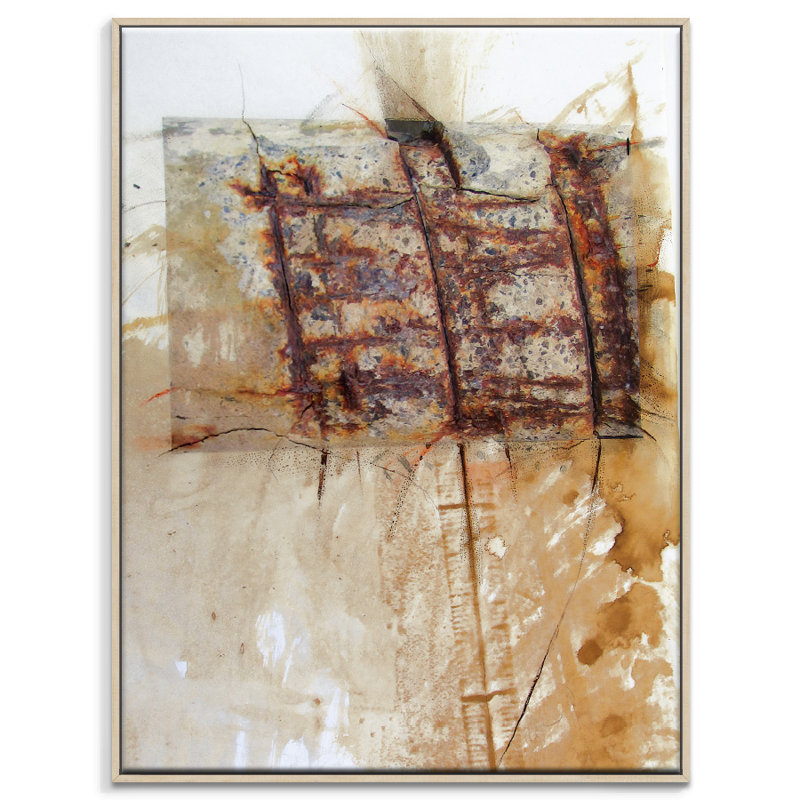 Rusty Track by Gill Cohn - Print on Canvas, Wrapped Canvas, 51cm H x 41cm W