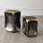 Formation Accent Table-Black/Gold-Sm