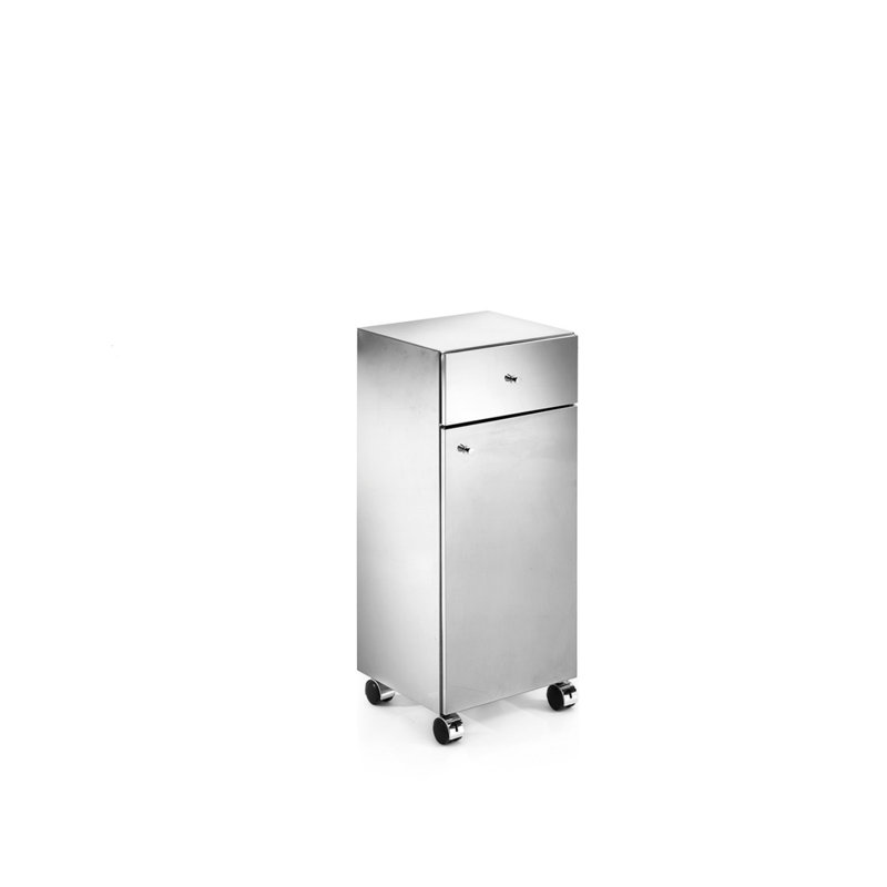 Rory Metal Bathroom Cabinet, Right Handed