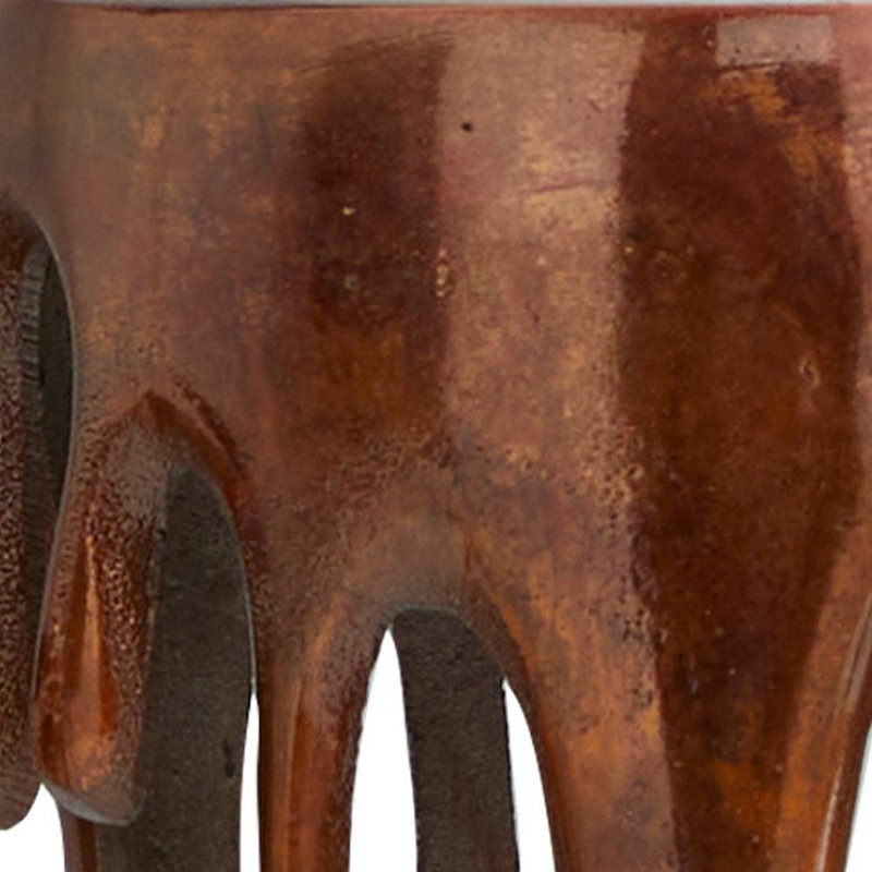 Moderna 11.8" H Aluminum Candlestick , Copper