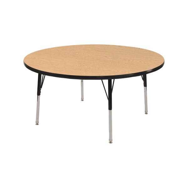 Norwood Commercial Furniture Laminate Adjustable Round Activity Table ...