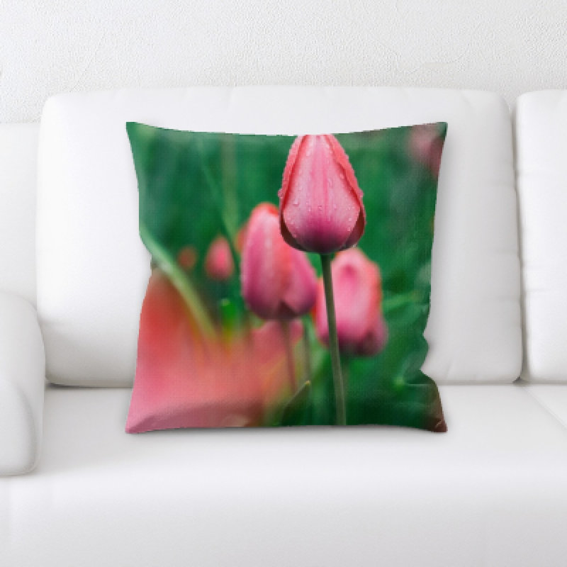 Microsuede Throw Pillow