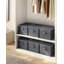 Songmics 40x30x25cm Fabric Storage Tub & Tote
