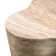 Maastricht Travertine Table Set - Tall Side