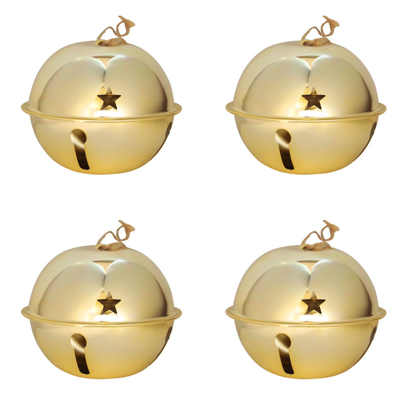 Ornement en forme de boule Jingle Bells Adapt, Or