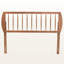 Tête de lit à double broche Horizon avec finition chêne rustique, H 49,78 po x l 60,35 po x P 0,56 po-2082230060
