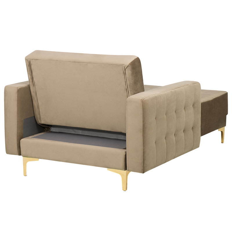 Cherry Chaise Lounge, Sand Beige