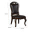 Chaise d'appoint Ammadas en brun