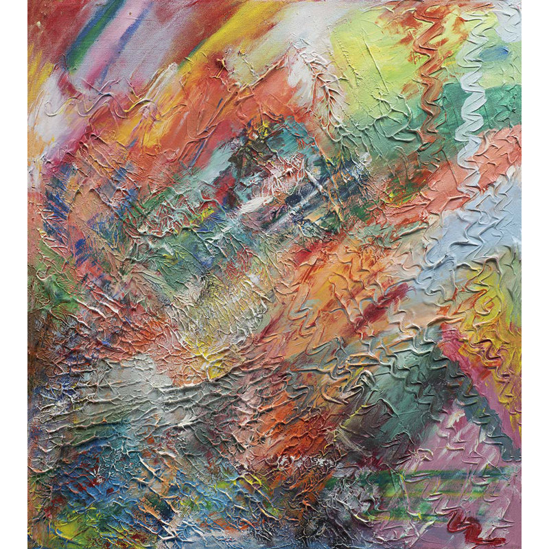 «Fireworks II» par Deborah Cagan, reproduction d'art sur toile tendue