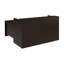 Bureau de réception en bois manufacturé en forme de L 72 po x P 72 po Arrive-97969798