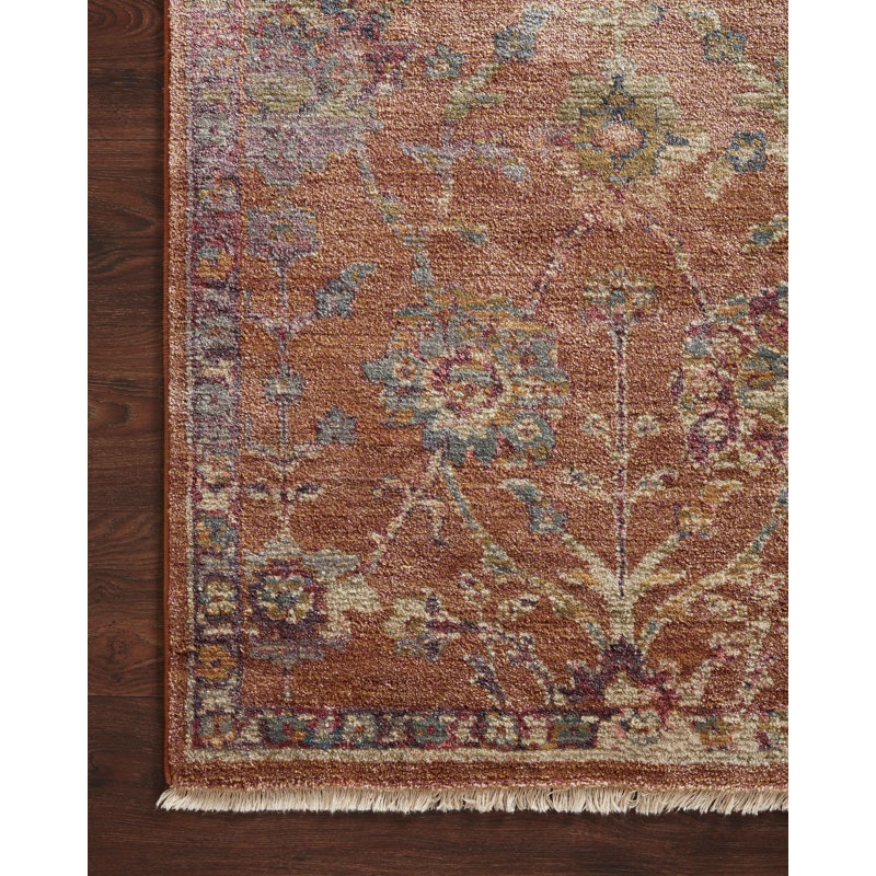 Febbas Performance Oriental Indoor Rug, Runner 2'7" x 10'